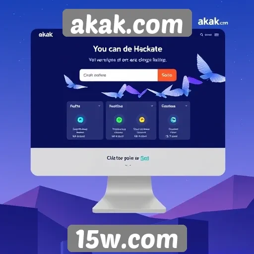 Interface do usuário do akak.com passa por atualizações